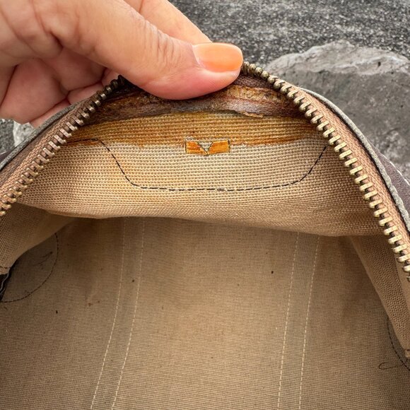 Vintage PROJECT BAG Celine Macadam Horse Carriage Duffel Bag Brown - Picture 11 of 15